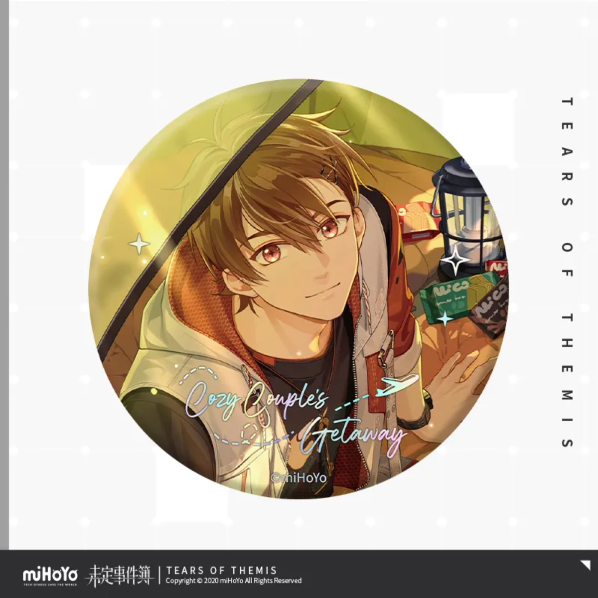 miHoYo Tears of Themis Warm Wind Love Travel Laser Badge Series-Xia Yan-miHoYo-Ace Cards &amp; Collectibles