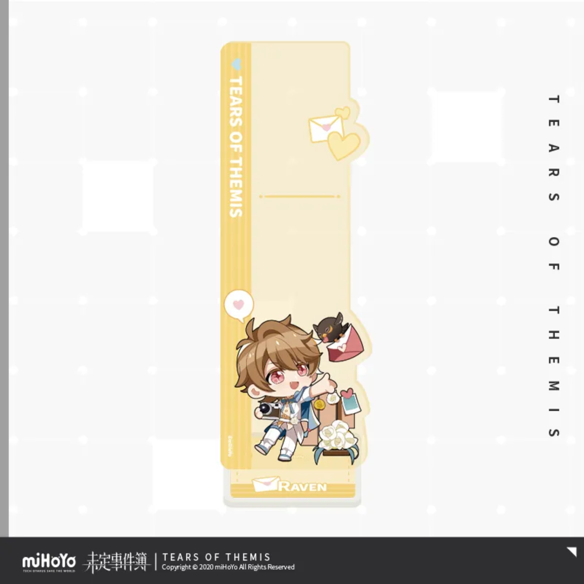 miHoYo Tears of Themis Xinmu Invitation Chibi Side Message Acrylic Stand Series-Zuo Ran-miHoYo-Ace Cards &amp; Collectibles