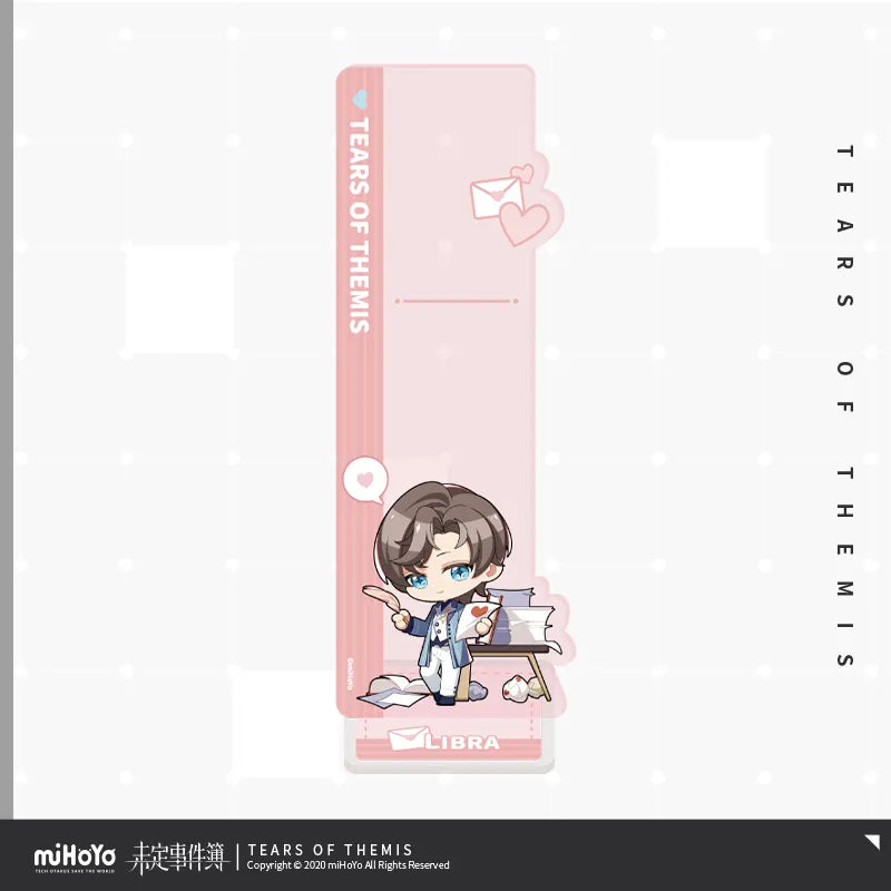 miHoYo Tears of Themis Xinmu Invitation Chibi Side Message Acrylic Stand Series-Zuo Ran-miHoYo-Ace Cards &amp; Collectibles