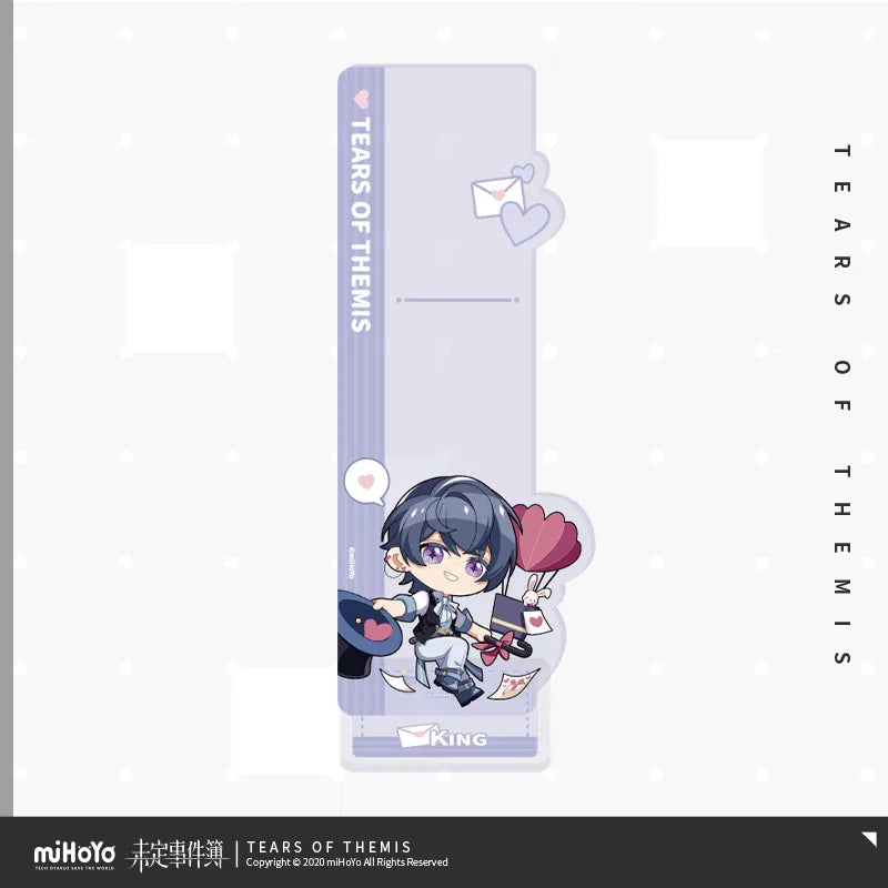 miHoYo Tears of Themis Xinmu Invitation Chibi Side Message Acrylic Stand Series-Zuo Ran-miHoYo-Ace Cards & Collectibles