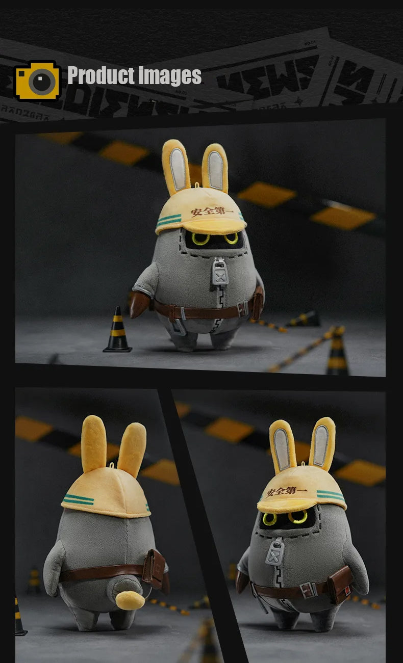 miHoYo Zenless Zone Zero Hangable Bangboo Plushies "Safety"-miHoYo-Ace Cards & Collectibles