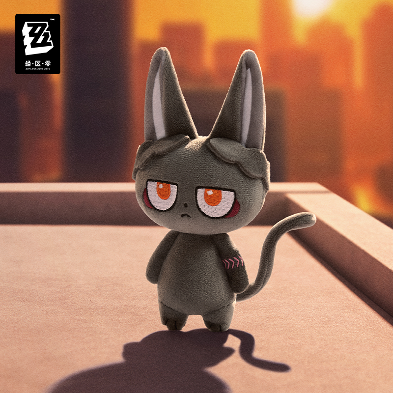 miHoYo Zenless Zone Zero Kitty Time Series H.S.O.S.6 Hangable Plushies-Miyabi-miHoYo-Ace Cards & Collectibles