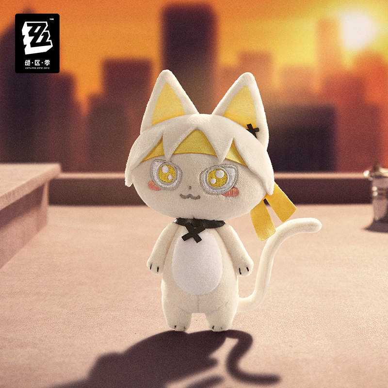 miHoYo Zenless Zone Zero Kitty Time Series H.S.O.S.6 Hangable Plushies-Miyabi-miHoYo-Ace Cards & Collectibles