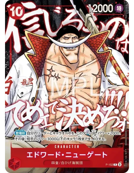 One Piece Card Game Saikyo Shonen Jump Promo Card Set
