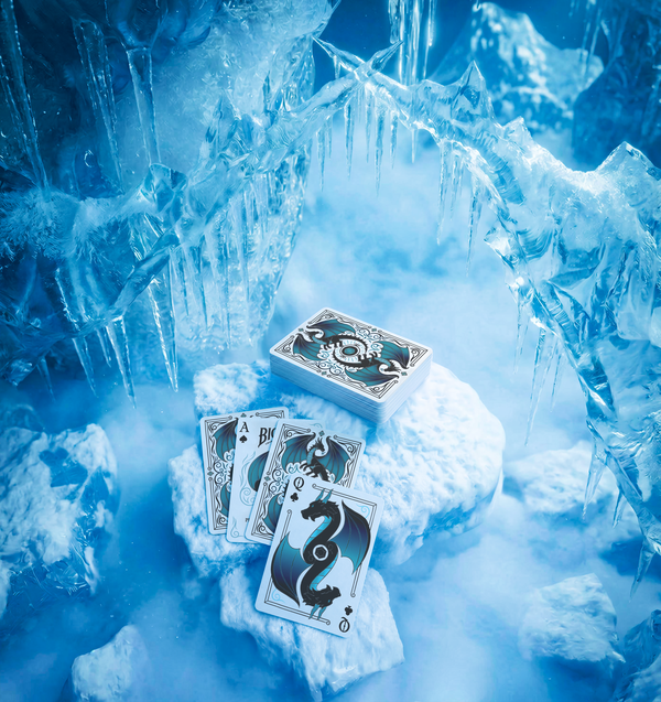 Bicycle Ice Dragon Playing Cards