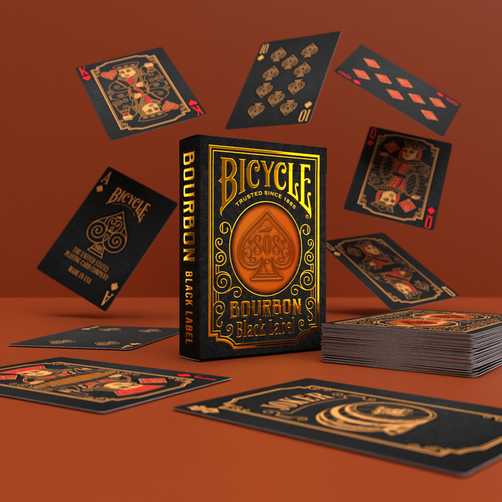 Bicycle Bourbon Black Label Playing Cards