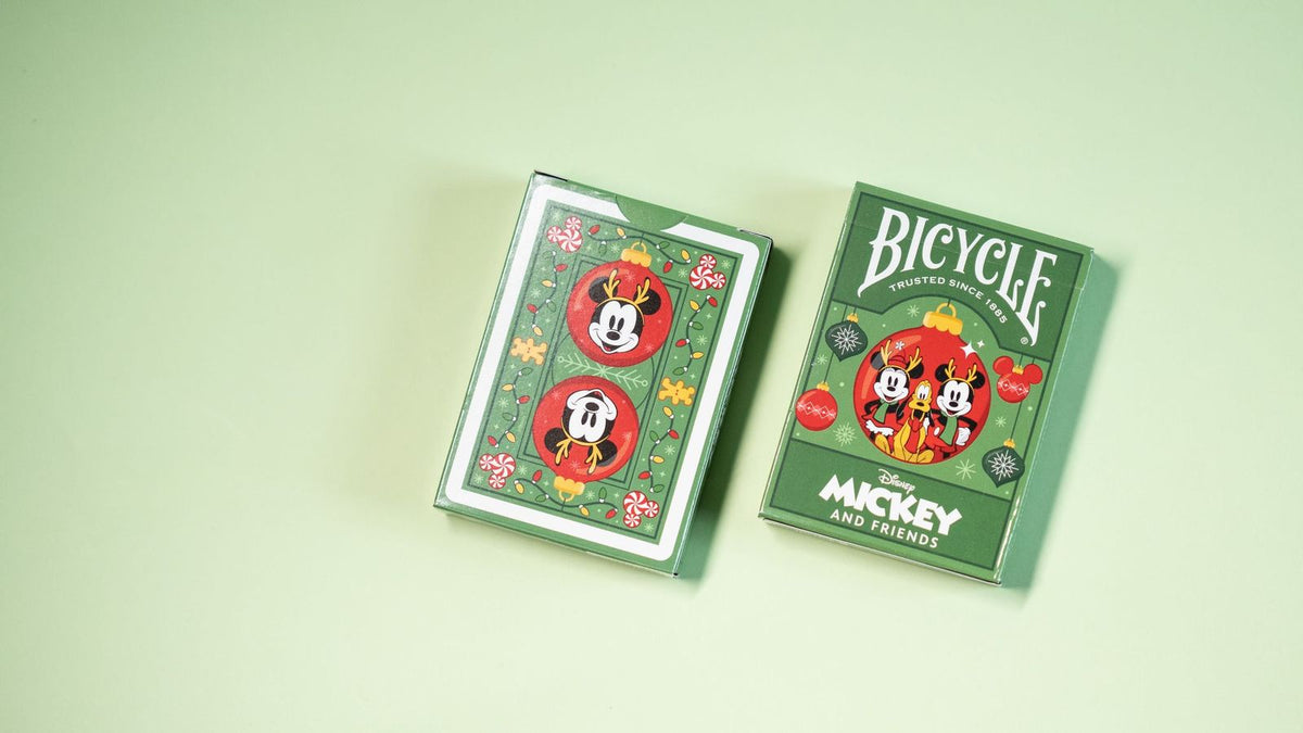 Bicycle Mickey & Friends Holiday Playing Cards