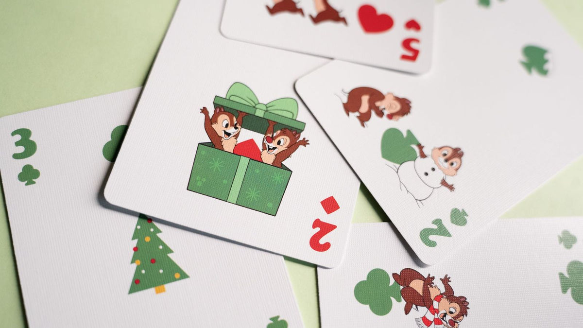 Bicycle Mickey & Friends Holiday Playing Cards