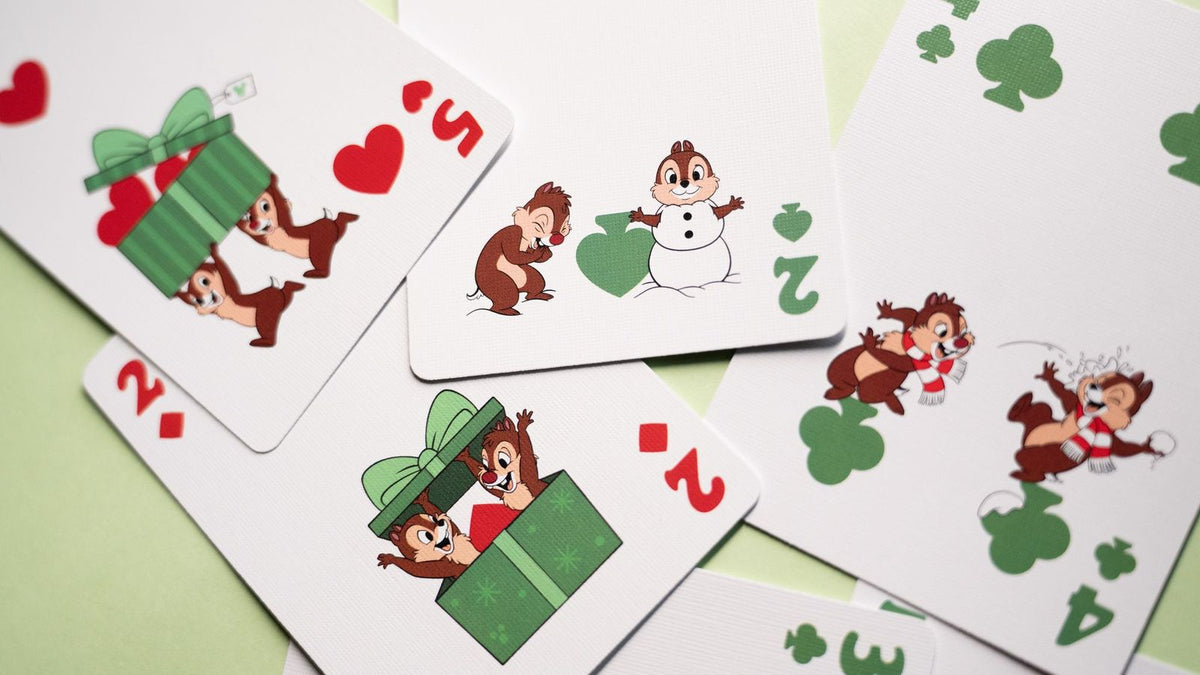 Bicycle Mickey & Friends Holiday Playing Cards