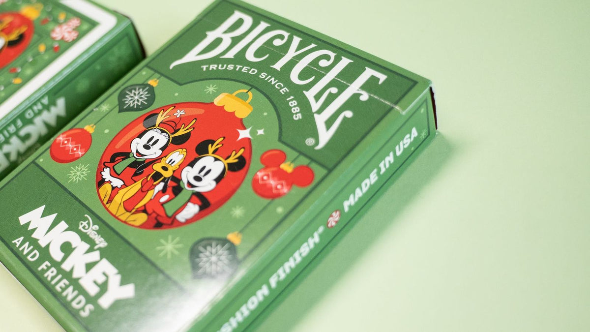 Bicycle Mickey & Friends Holiday Playing Cards