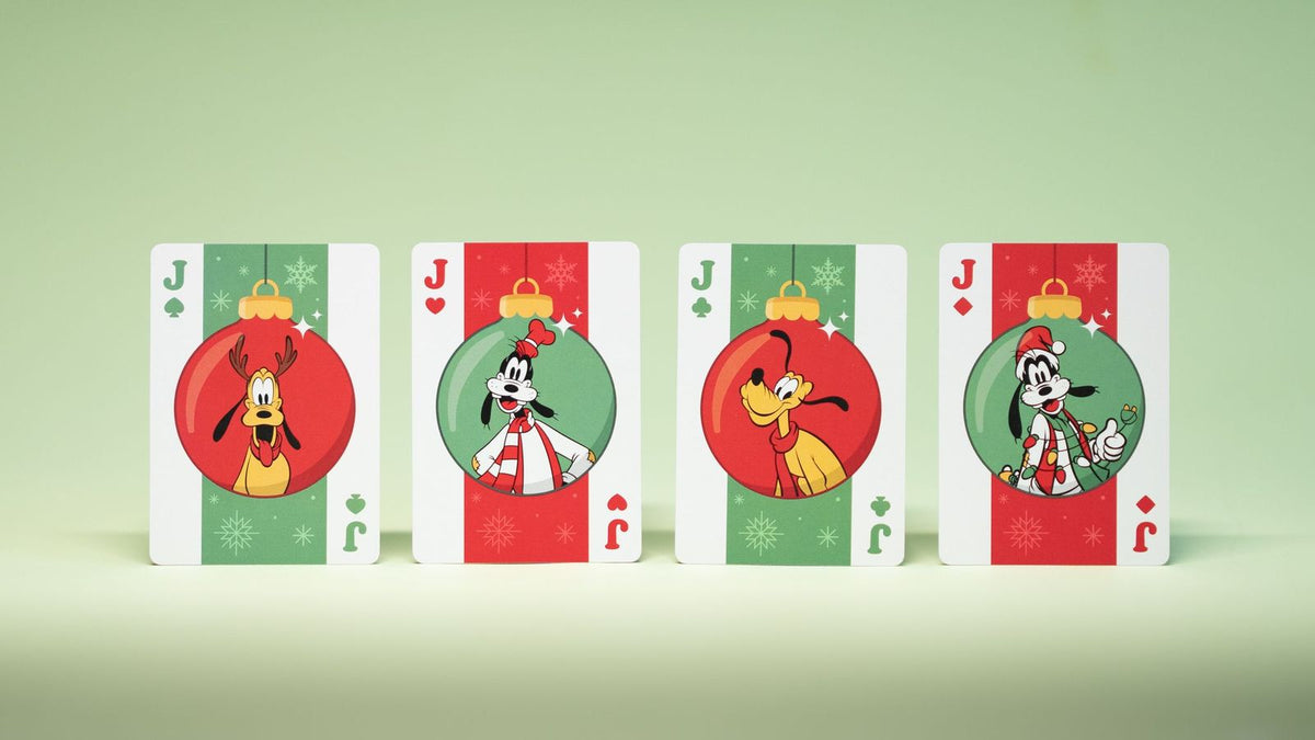 Bicycle Mickey & Friends Holiday Playing Cards