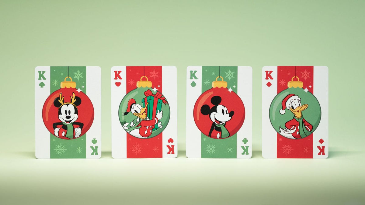 Bicycle Mickey & Friends Holiday Playing Cards