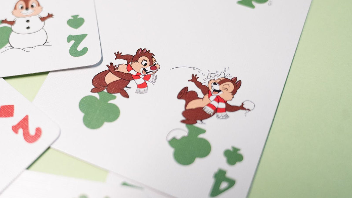 Bicycle Mickey & Friends Holiday Playing Cards