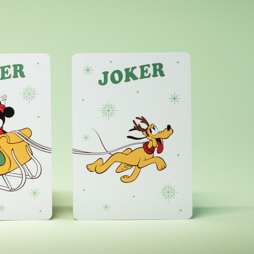 Bicycle Mickey & Friends Holiday Playing Cards