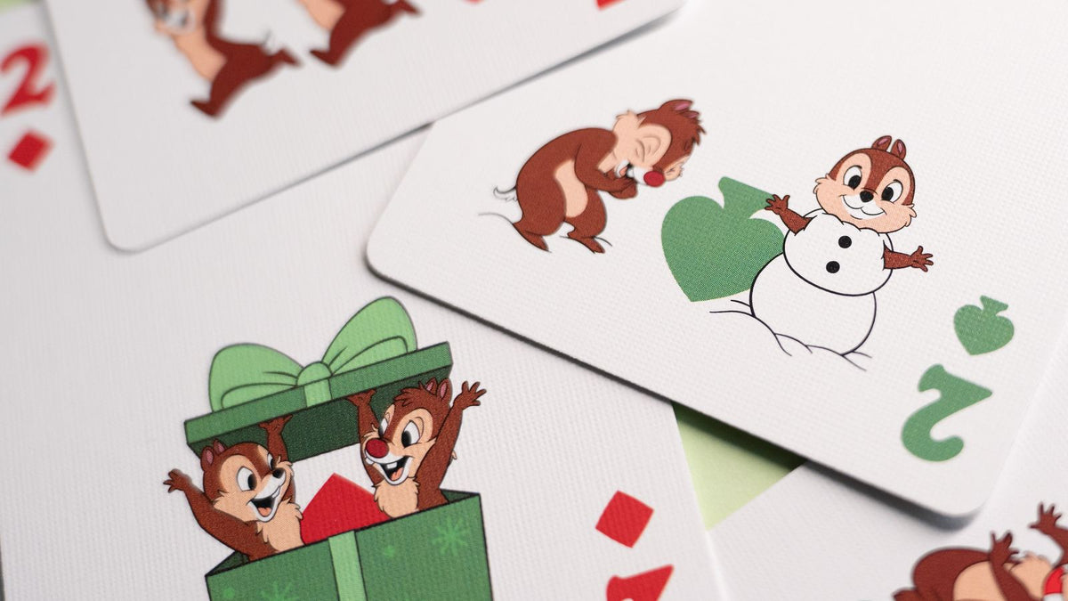 Bicycle Mickey & Friends Holiday Playing Cards