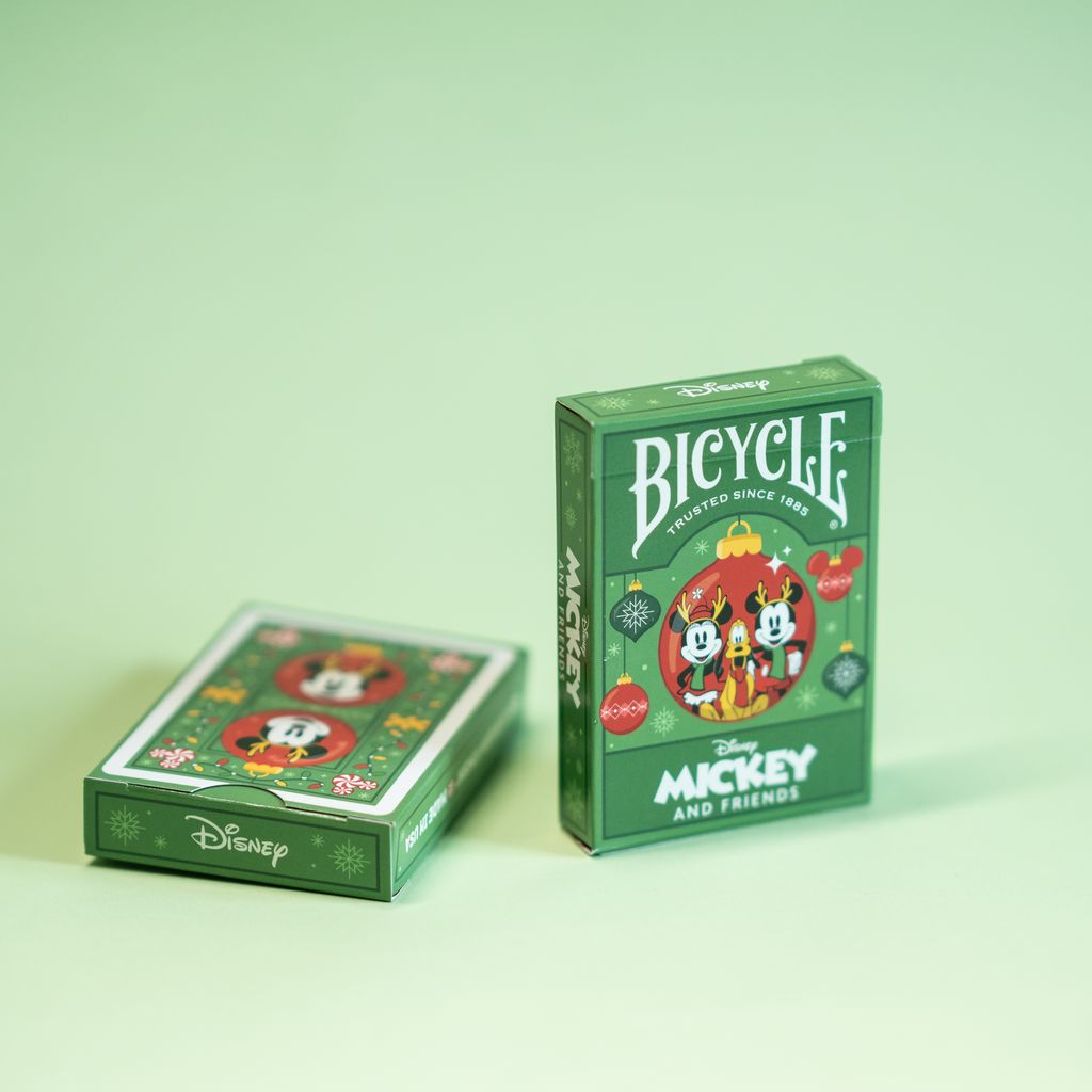 Bicycle Mickey & Friends Holiday Playing Cards