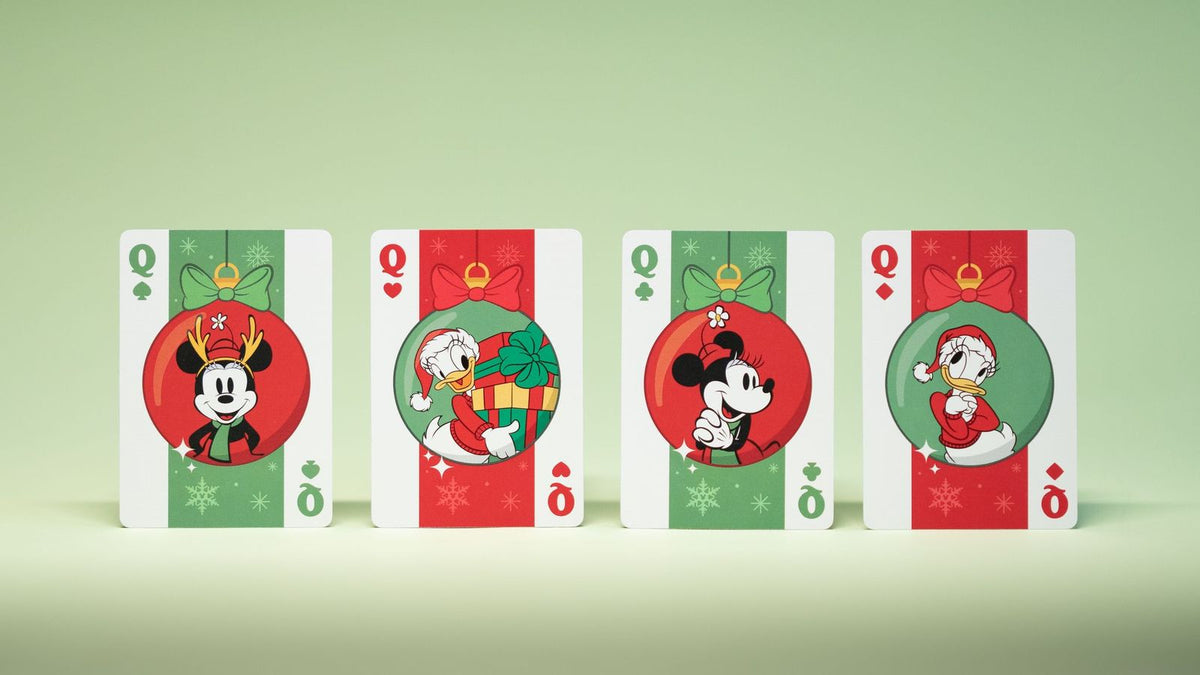 Bicycle Mickey & Friends Holiday Playing Cards