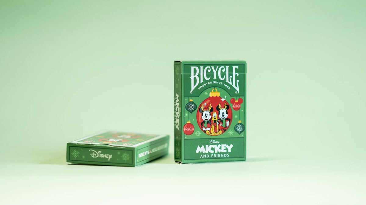 Bicycle Mickey & Friends Holiday Playing Cards