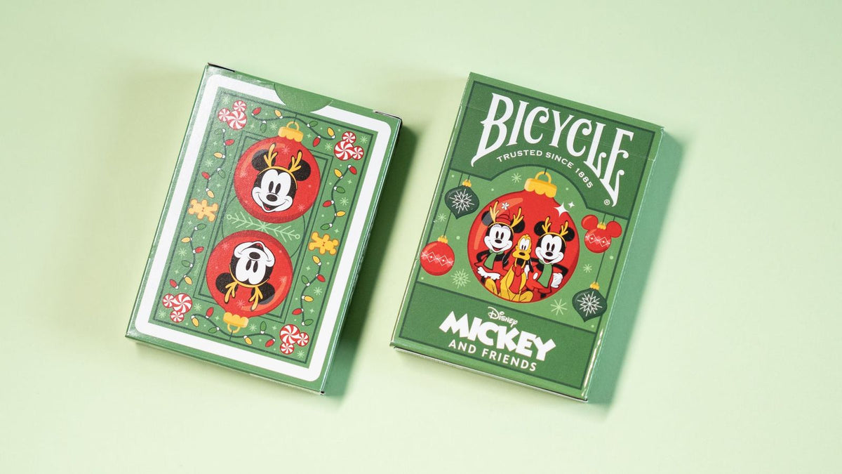 Bicycle Mickey & Friends Holiday Playing Cards