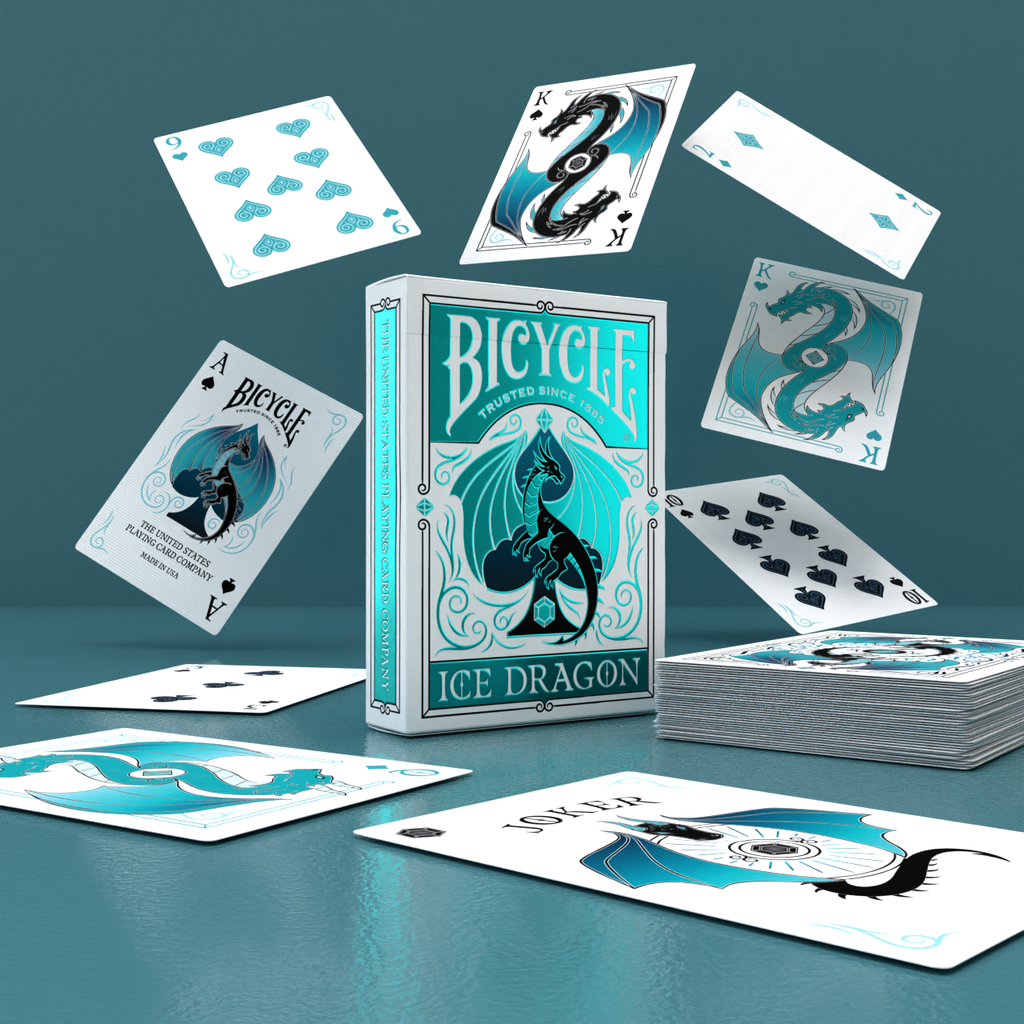 Bicycle Ice Dragon Playing Cards