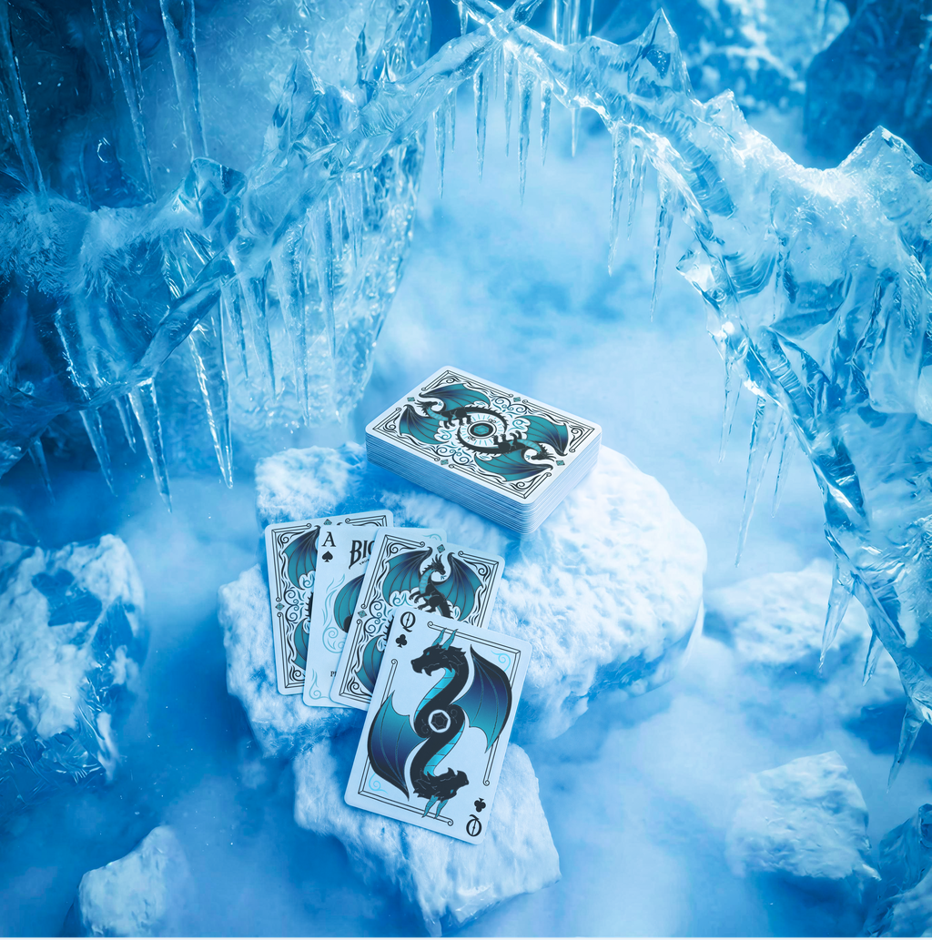 Bicycle Ice Dragon Playing Cards