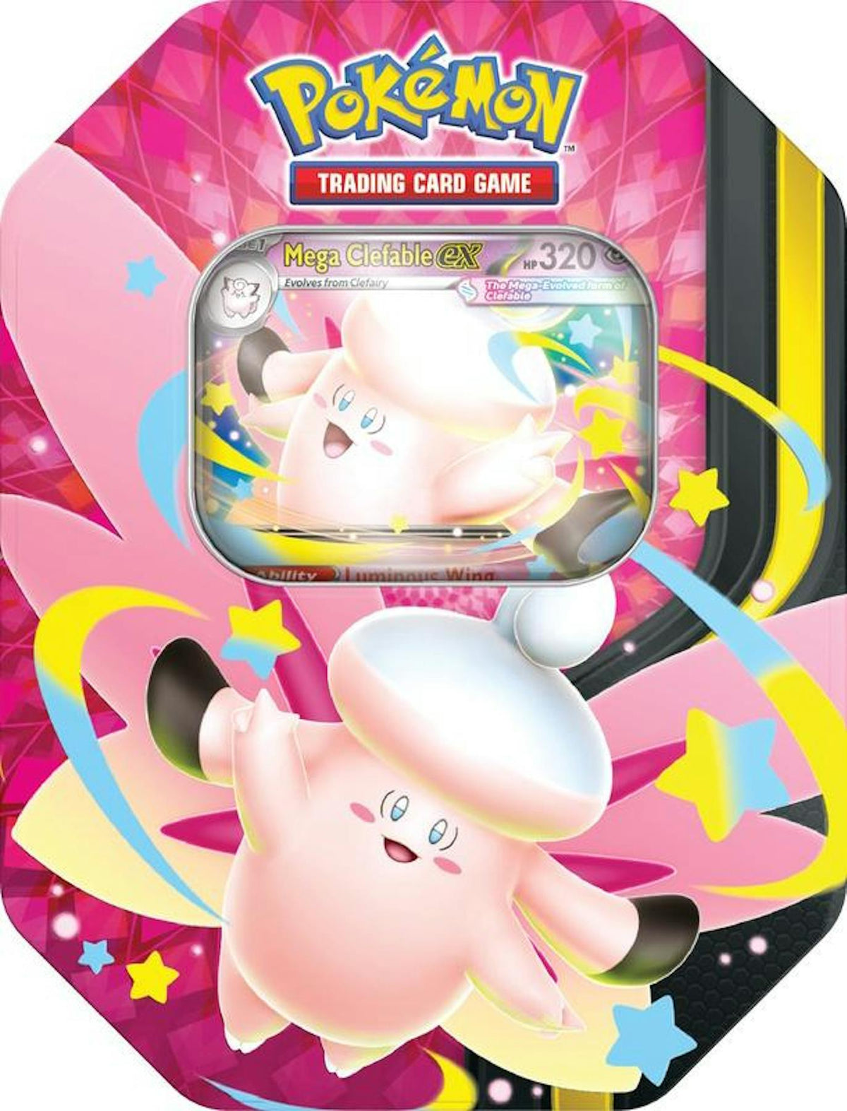 Pokemon TCG: Moonlit Summer Tin (Mega Gengar EX / Mega Clefable EX)