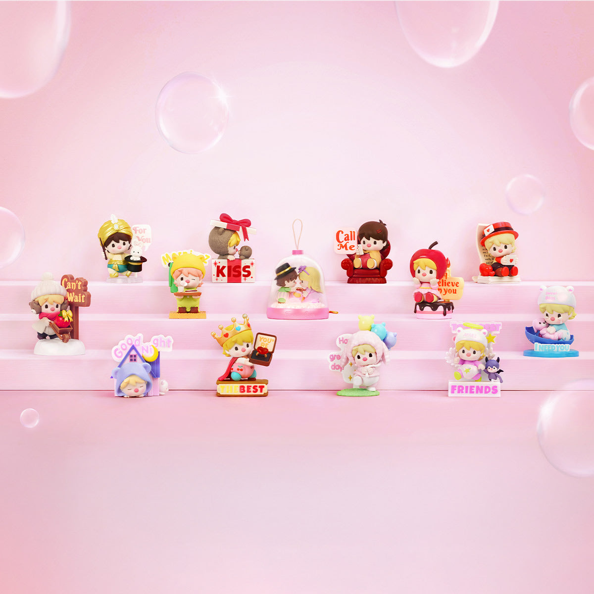 POP MART x Sweet Bean The Language of Love Series Figures-Single Box (Random)-popmart-Ace Cards &amp; Collectibles
