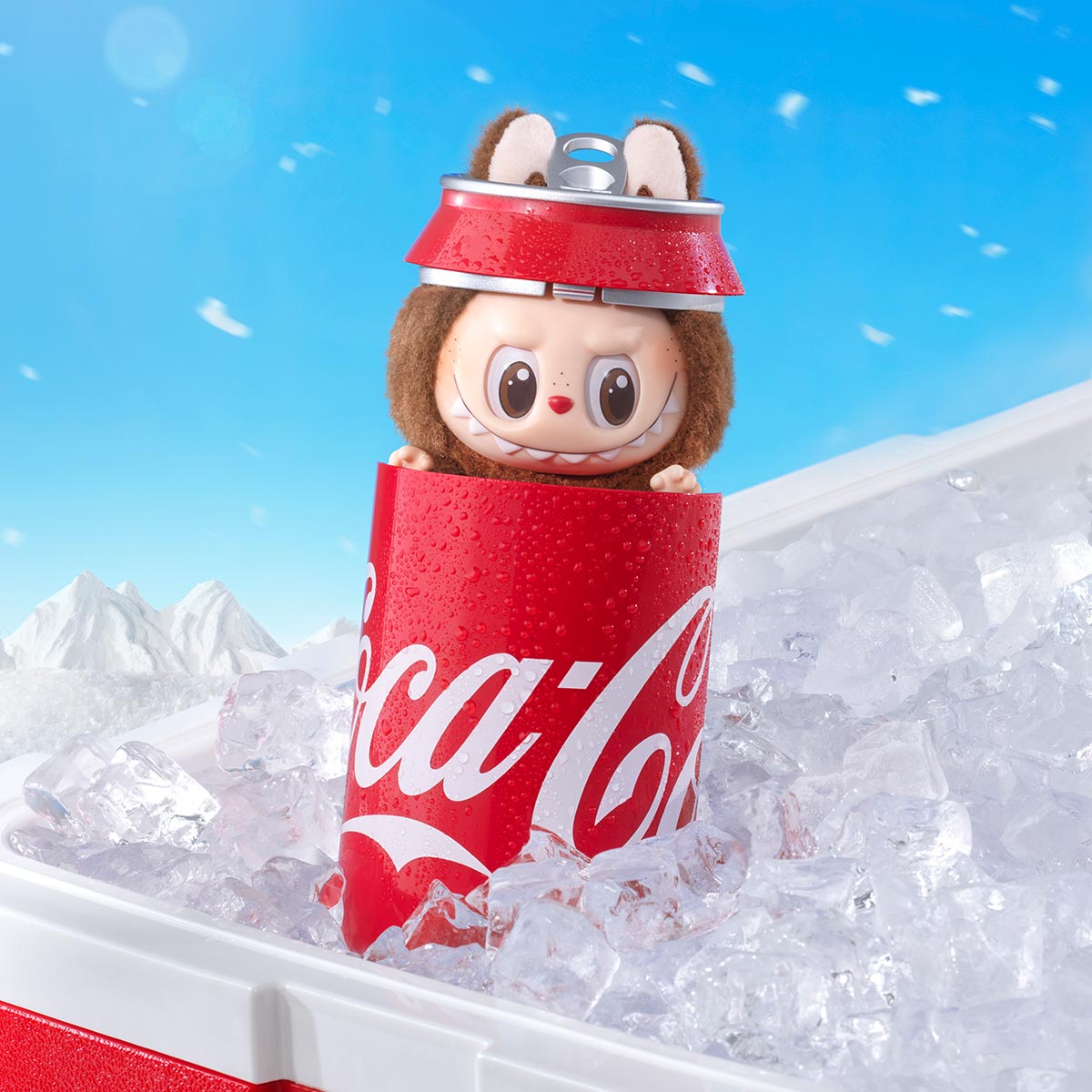 THE MONSTERS &quot;Labubu&quot; Coca-Cola Series Vinyl Plush Blind Box-Single Box (Random)-popmart-Ace Cards &amp; Collectibles