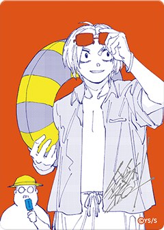 Shueisha Natsukomi 2026 MetaKira Metallic Promo Card