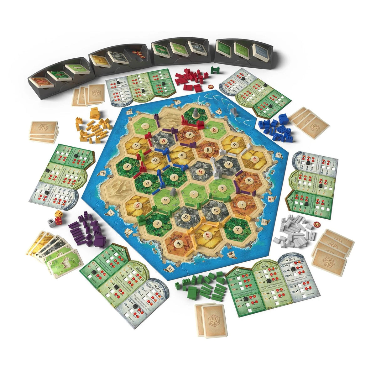 Board Game CATAN: CITIES & KNIGHTS 5-6 PLAYER EN