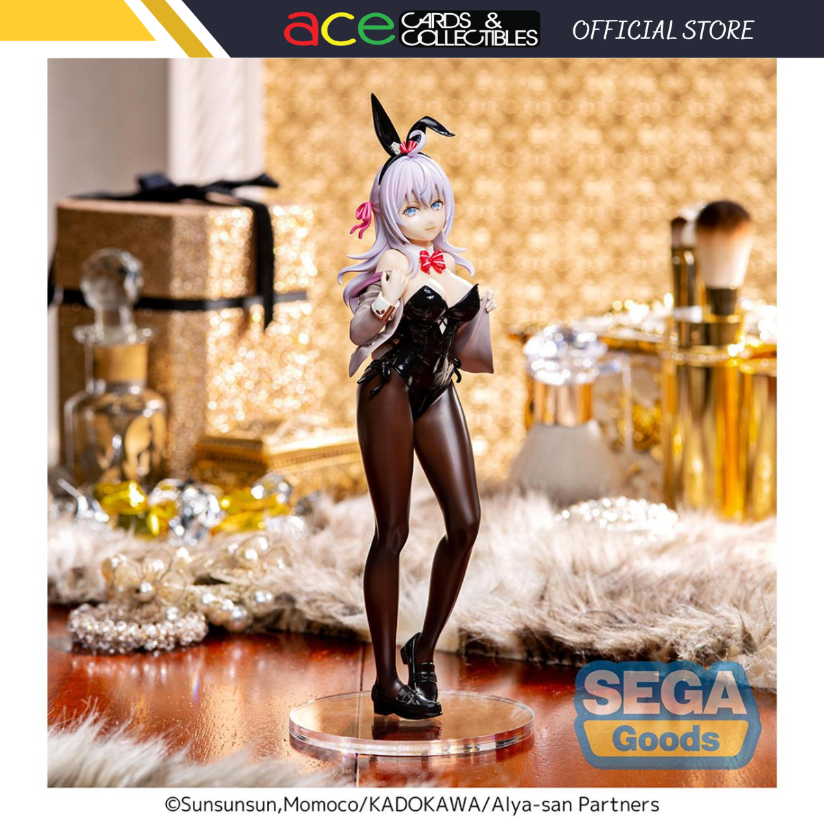 Alya Sometimes Hides Her Feelings in Russian Luminasta TV Anime "Alya" (Bunny Ver.)-sega-Ace Cards & Collectibles