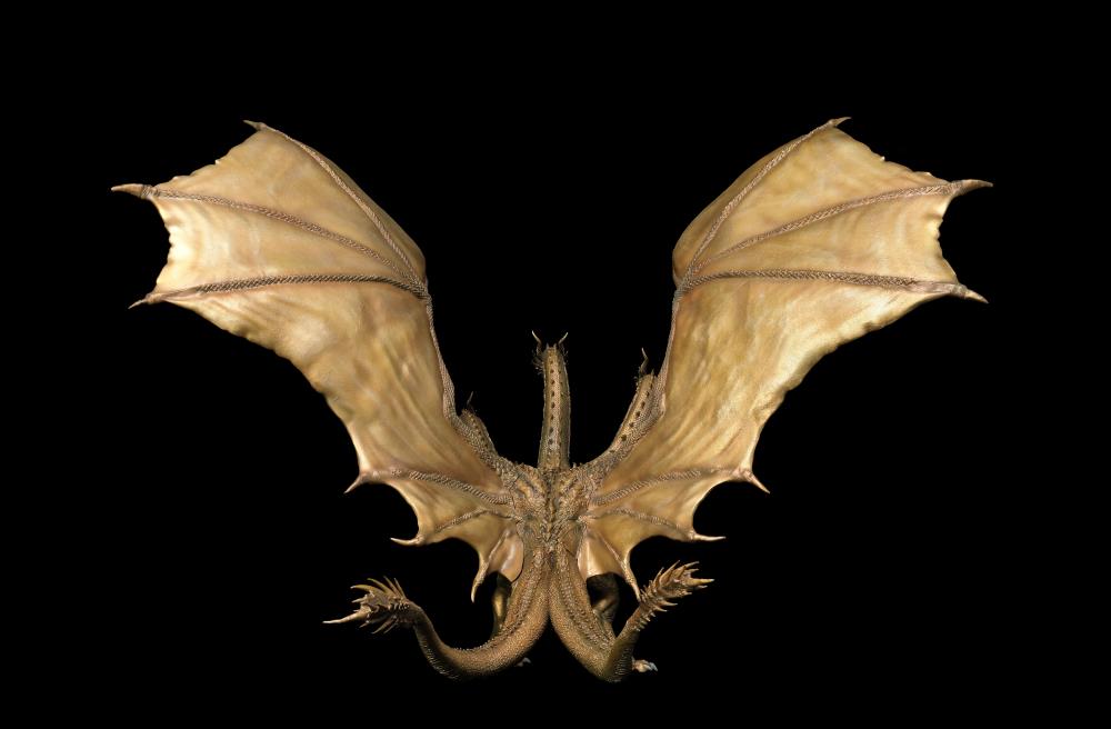 Godzilla: King of the Monsters Hyper Solid Series &quot;King Ghidorah&quot;-ART Spirits-Ace Cards &amp; Collectibles