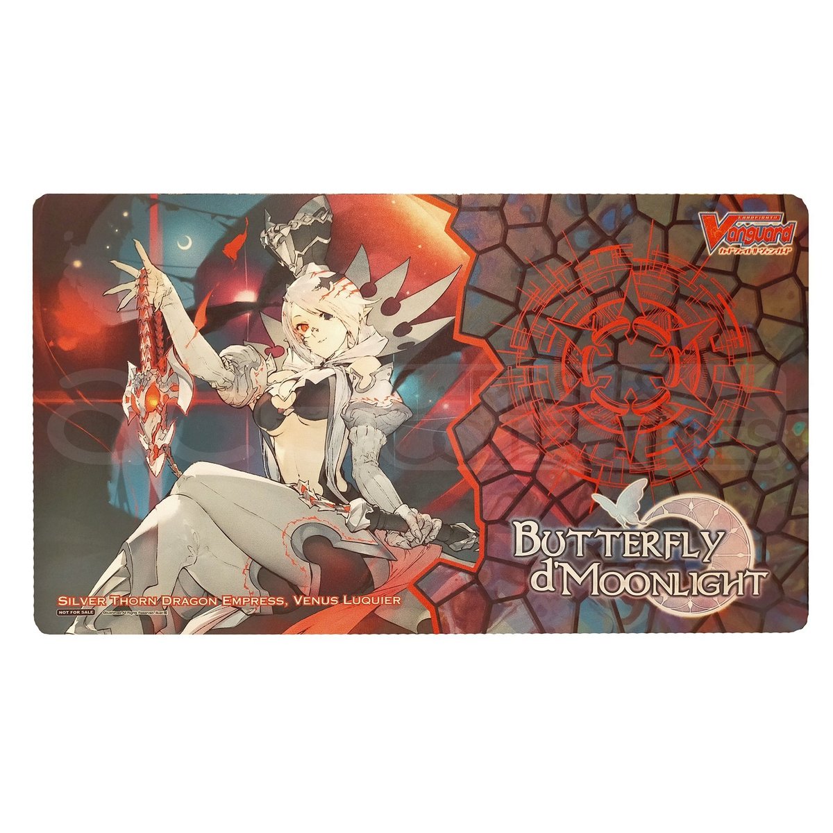Cardfight Vanguard Playmat Butterfly d'Moonlight Sneak Preview "Venus Luquier" (VG-V-BT09)-Ace Cards & Collectibles-Ace Cards & Collectibles