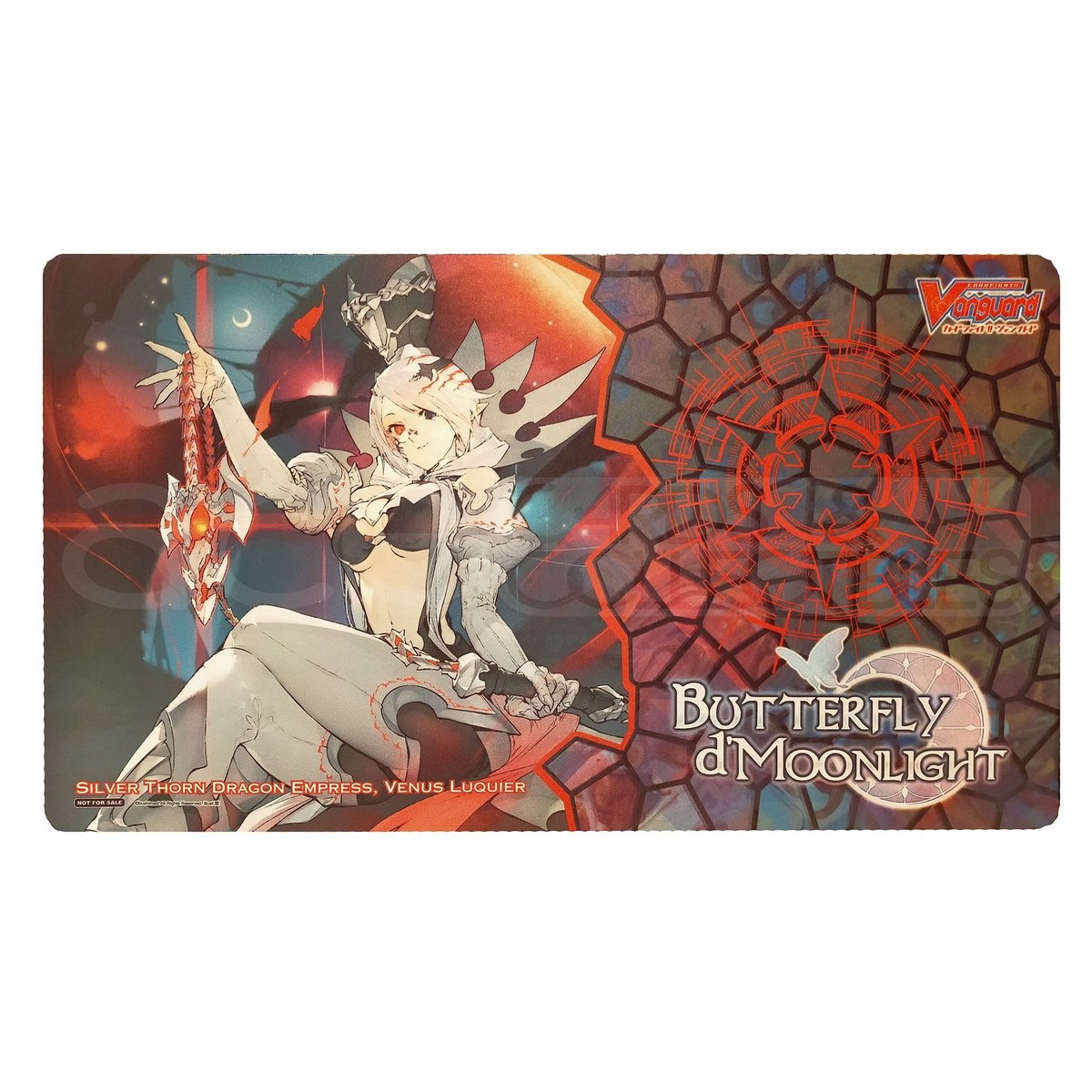 Cardfight Vanguard Playmat Butterfly d'Moonlight Sneak Preview "Venus Luquier" (VG-V-BT09)-Ace Cards & Collectibles-Ace Cards & Collectibles