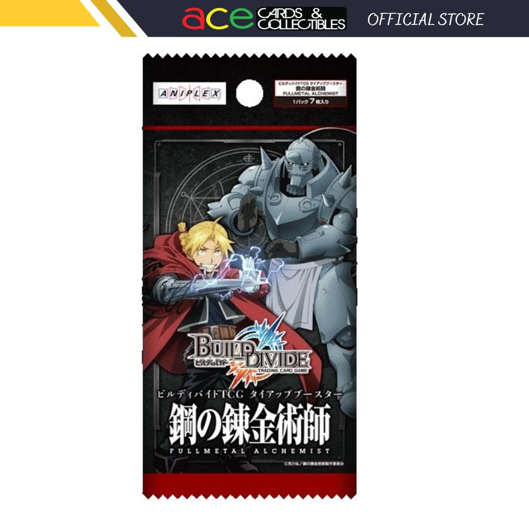 Build Divide "Fullmetal Alchemist-Collaboration" Booster Pack (Japanese)-Aniplex-Ace Cards & Collectibles