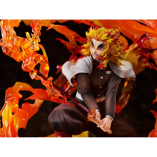 Demon Slayer: Kimetsu no Yaiba &quot;Kyojuro Rengoku&quot; (Breathing of Fire Mystery Purgatory) Aniplex+ 1/8 Scale Figure-Aniplex+-Ace Cards &amp; Collectibles