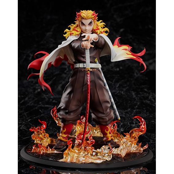 Demon Slayer: Kimetsu no Yaiba -The Movie: Mugen Train "Kyojuro Rengoku" 1/8 Scale Aniplex+ Figure-Aniplex+-Ace Cards & Collectibles