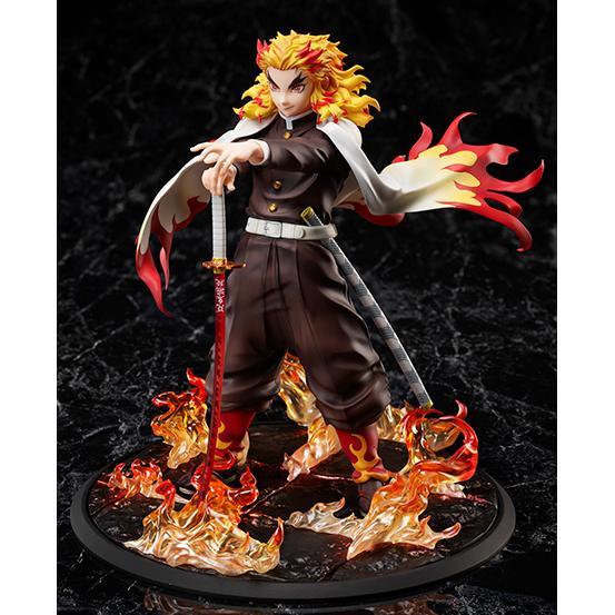 Demon Slayer: Kimetsu no Yaiba -The Movie: Mugen Train "Kyojuro Rengoku" 1/8 Scale Aniplex+ Figure-Aniplex+-Ace Cards & Collectibles