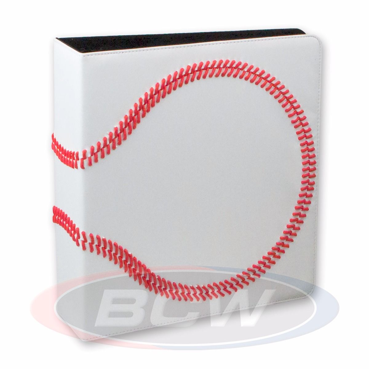 BCW 3 in. Album - Baseball Collectors Album - Premium White-BCW Supplies-Ace Cards & Collectibles