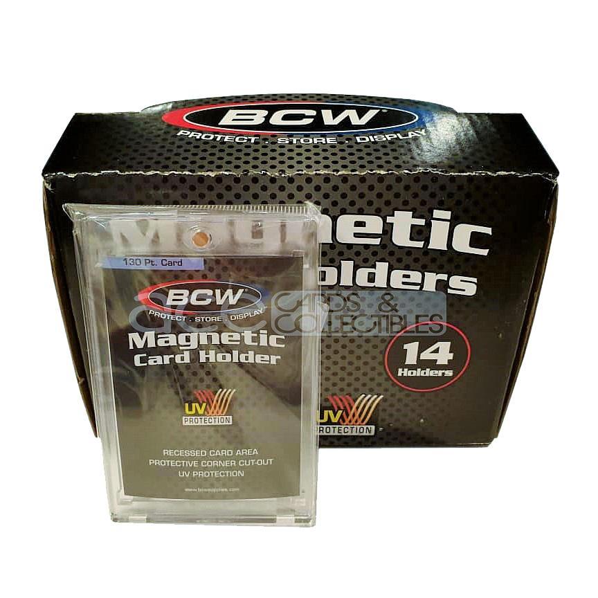 BCW Magnetic Card Holder - 130 PT-Whole Display Box (14pcs)-BCW Supplies-Ace Cards &amp; Collectibles