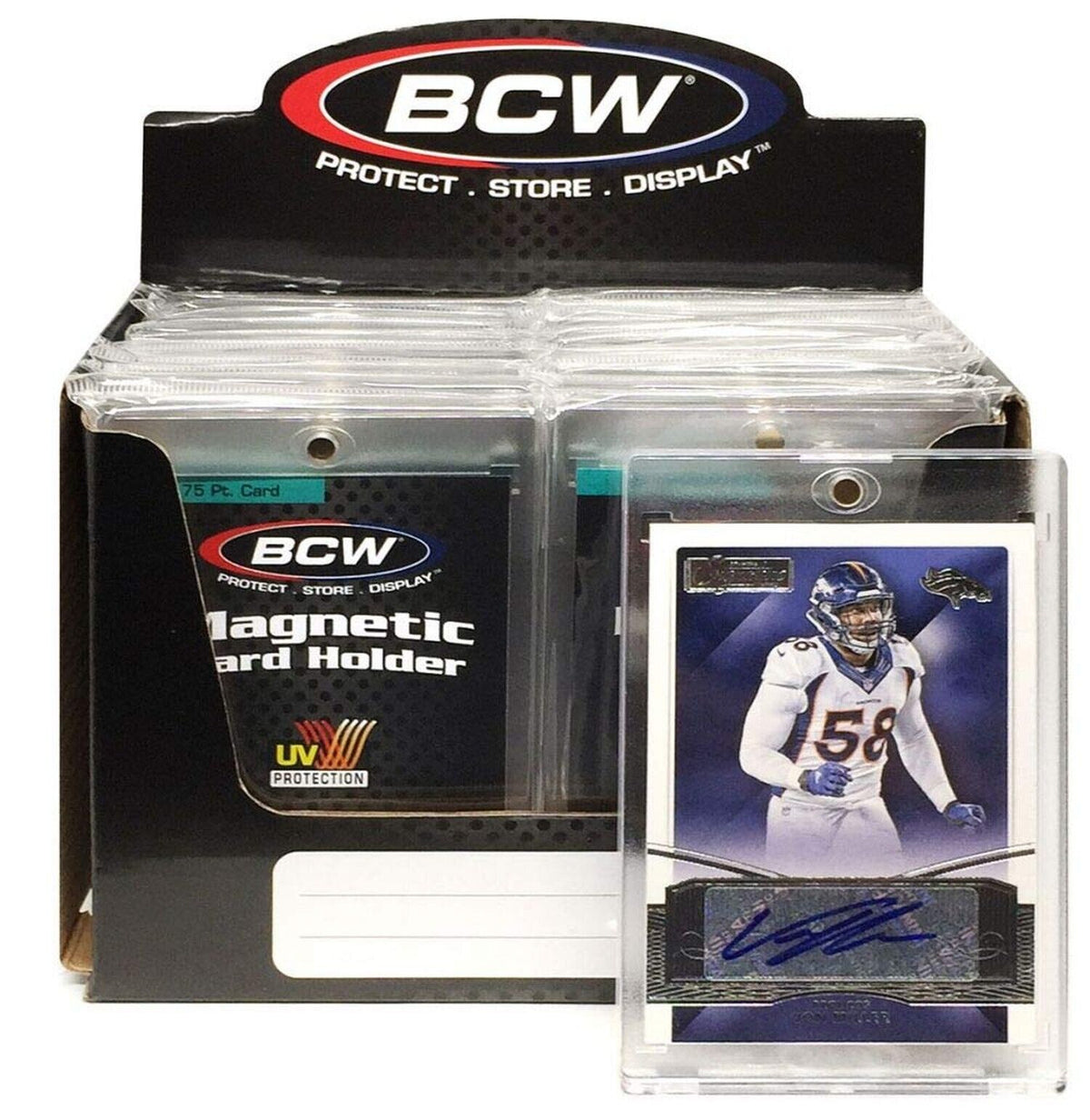 BCW Magnetic Card Holder - 75 PT-Whole Display Box (18pcs)-BCW Supplies-Ace Cards &amp; Collectibles