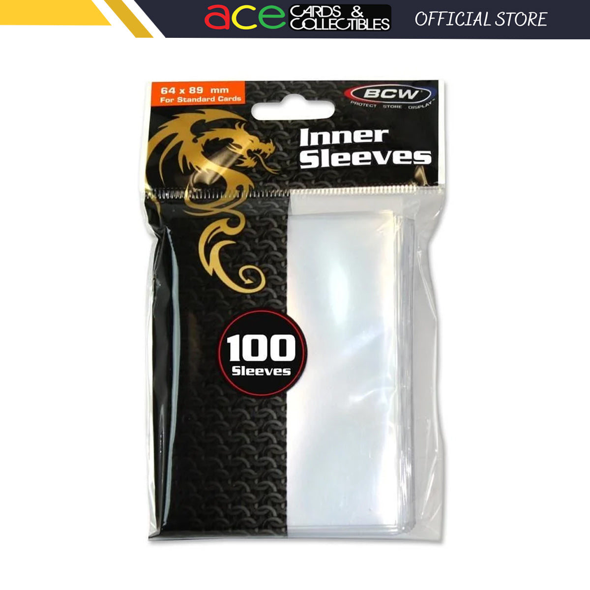 BCW Regular Inner Card Sleeves-BCW Supplies-Ace Cards &amp; Collectibles