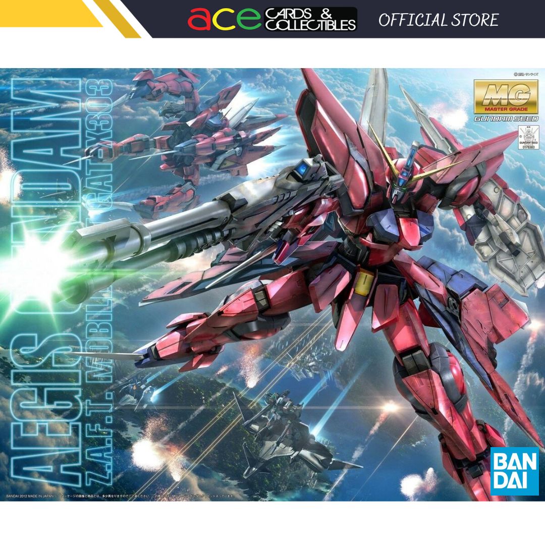 1/100 MG Aegis Gundam GAT-X303-Bandai-Ace Cards & Collectibles