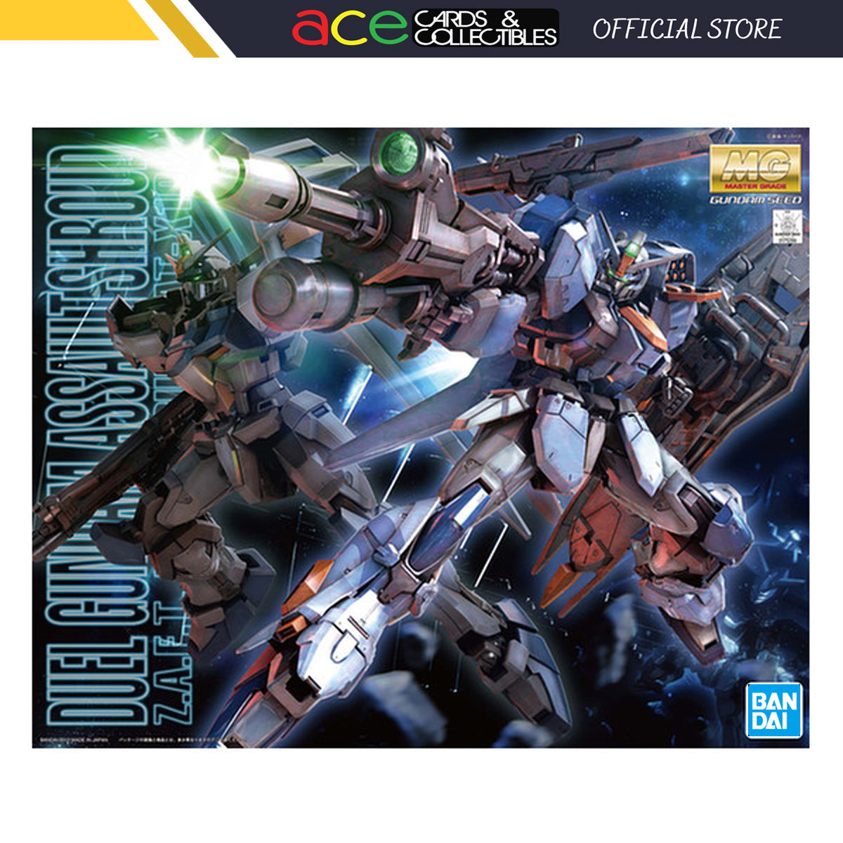 1/100 MG Duel Gundam Assault Shroud-Bandai-Ace Cards & Collectibles