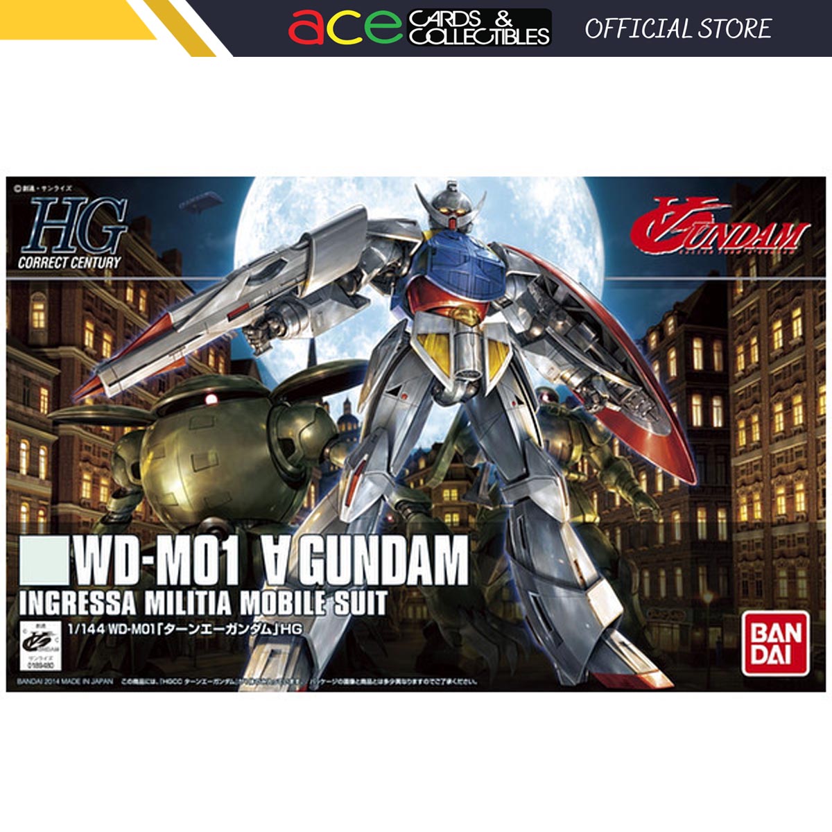 1/144 HGCC Turn A Gundam-Bandai-Ace Cards & Collectibles
