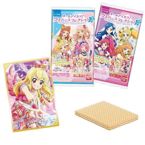 All Aikatsu! Vol.02 Wafer-Single Pack (Random)-Bandai-Ace Cards & Collectibles
