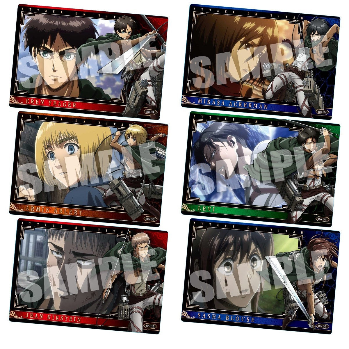 Attack On Titan The Final Season Wafer 2-Single Pack (Random)-Bandai-Ace Cards & Collectibles
