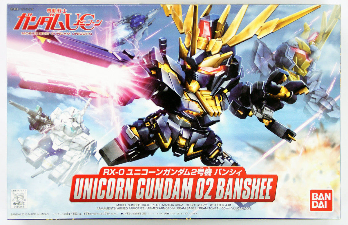 BB380 Unicorn Gundam 02 Banshee-Bandai-Ace Cards &amp; Collectibles