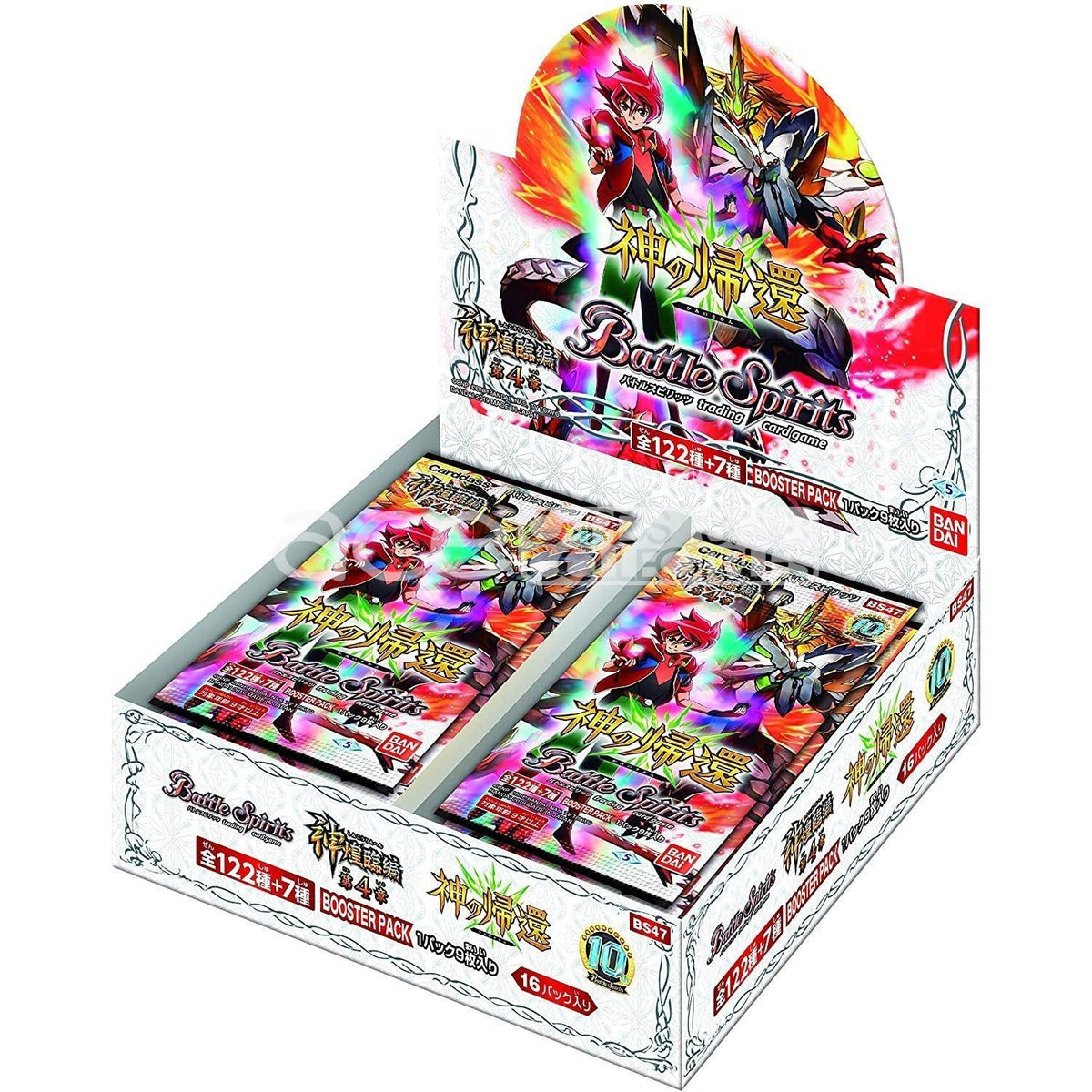 Battle Spirits Grand Advent Saga Volume 4 – Return of the Deity [BS47]-Booster Box (16packs)-Bandai-Ace Cards &amp; Collectibles