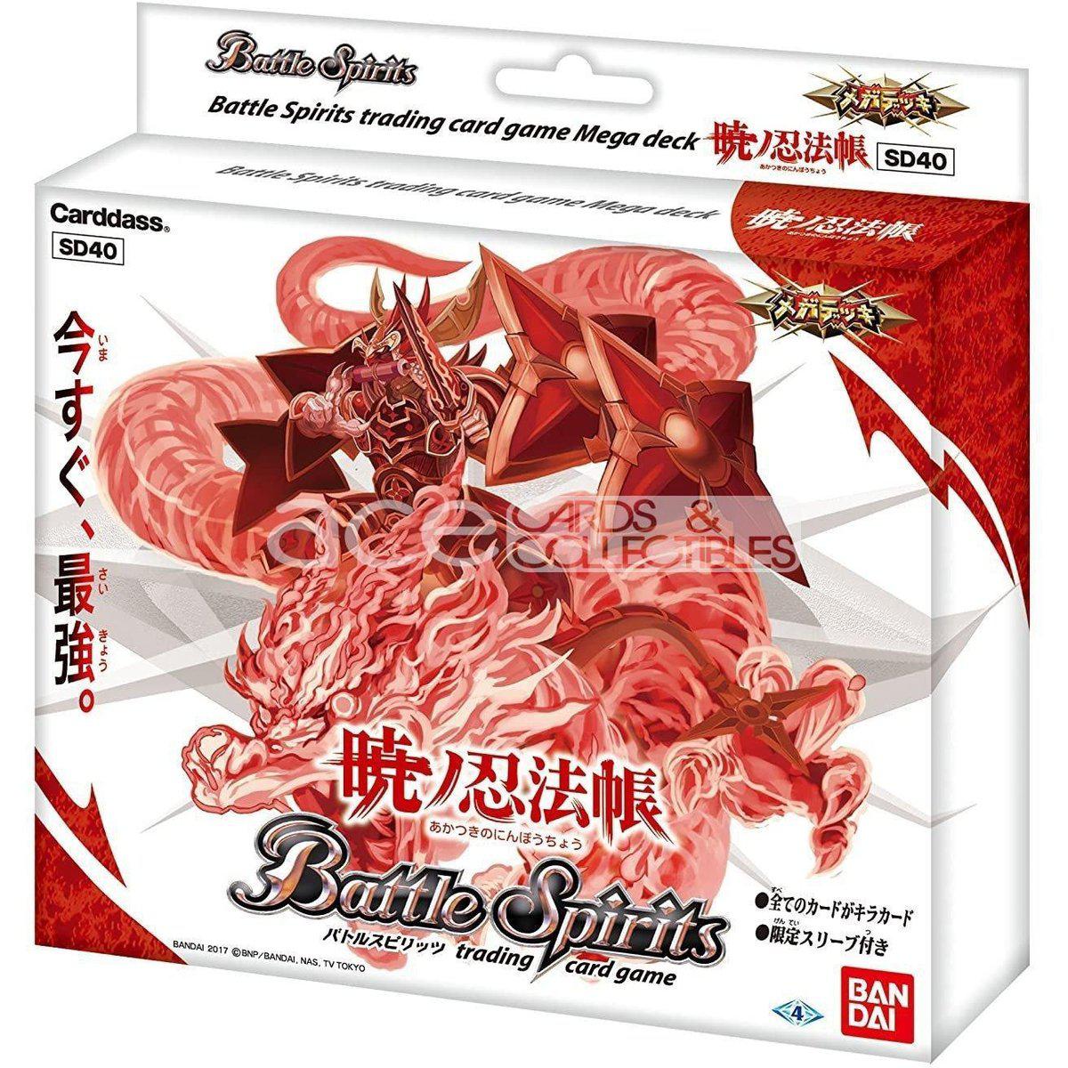 Battle Spirits Mega Deck: The Dawn Ninja Scroll [BS-SD40]-Bandai-Ace Cards &amp; Collectibles
